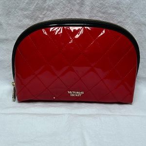 Red Quilted Cosmetic